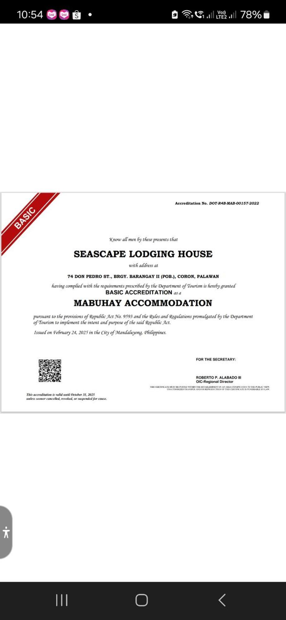 Seascape Lodging House โกรอน ภายนอก รูปภาพ